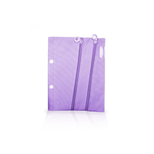 Picture of PENCIL CASE FOR RING FILE LILAC